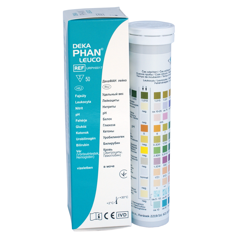 Тест-смужки для експрес аналізу сечі на 4 параметри №50 Тетрафан ДІА